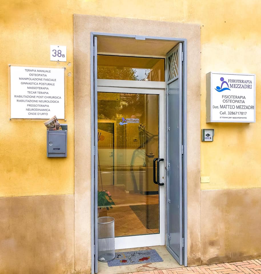 Ingresso Fisioterapia Mezzadri, MED Center Gossolengo Piacenza